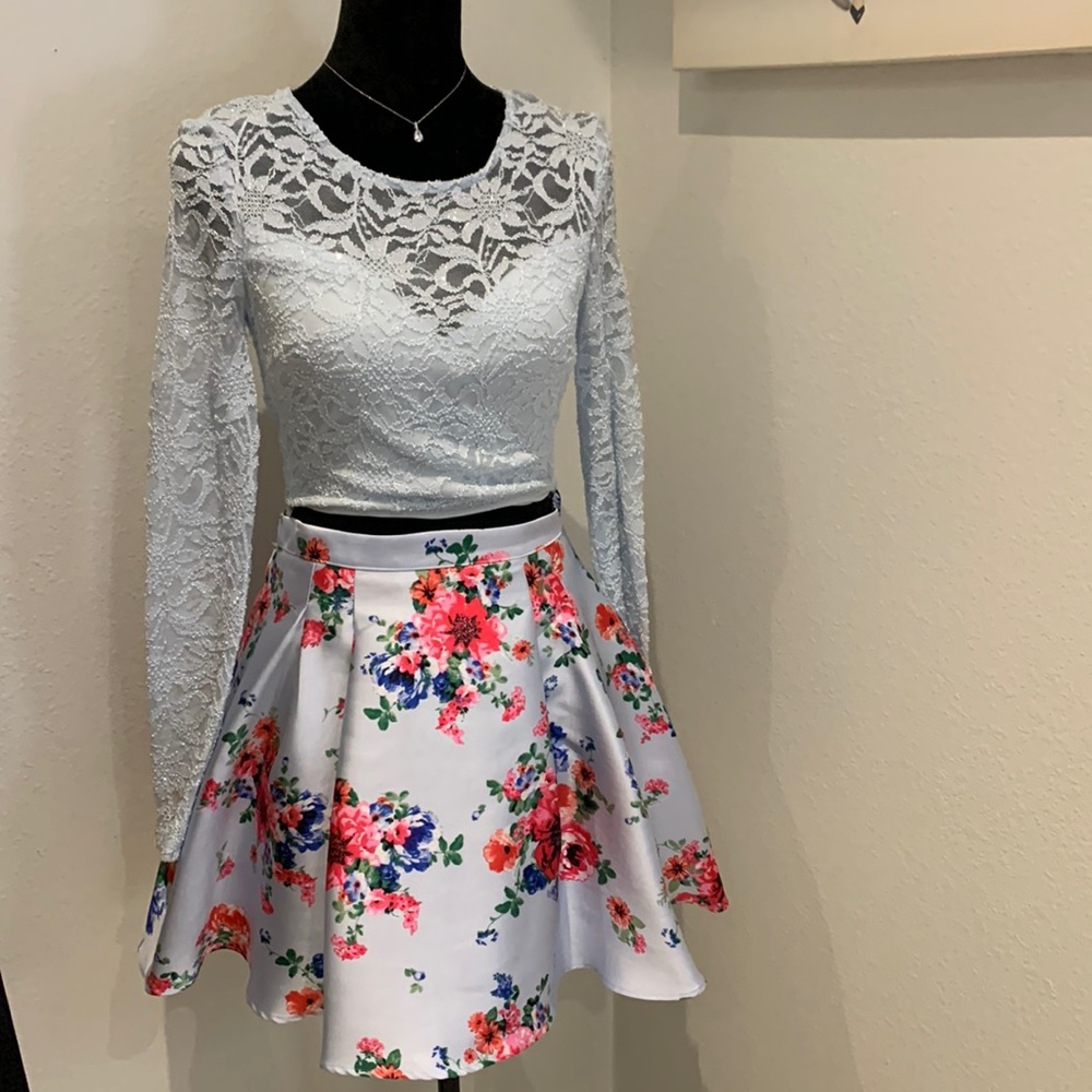 Two Piece Short Dress